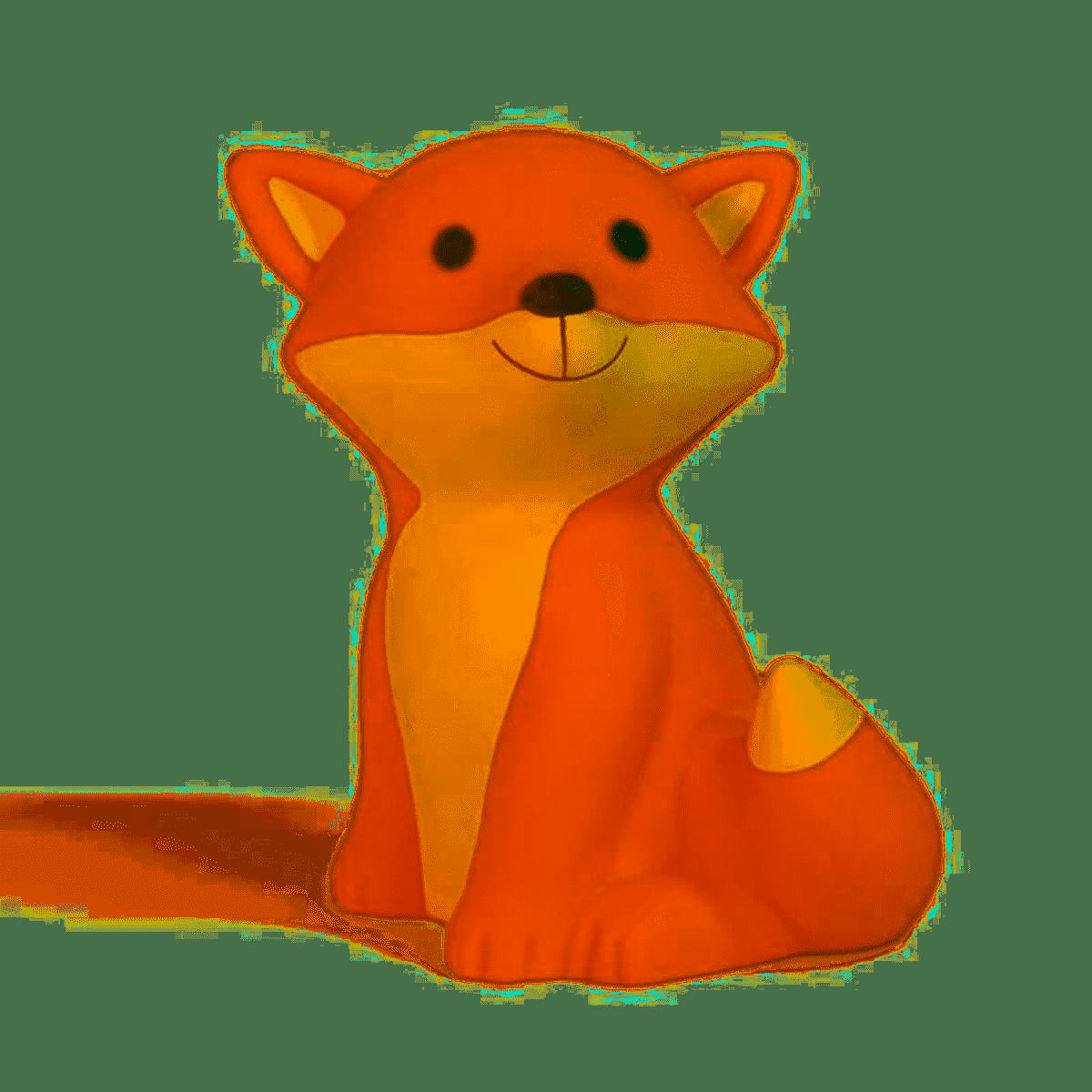 CÉSAR - Tirelire Cesar orange H13cm