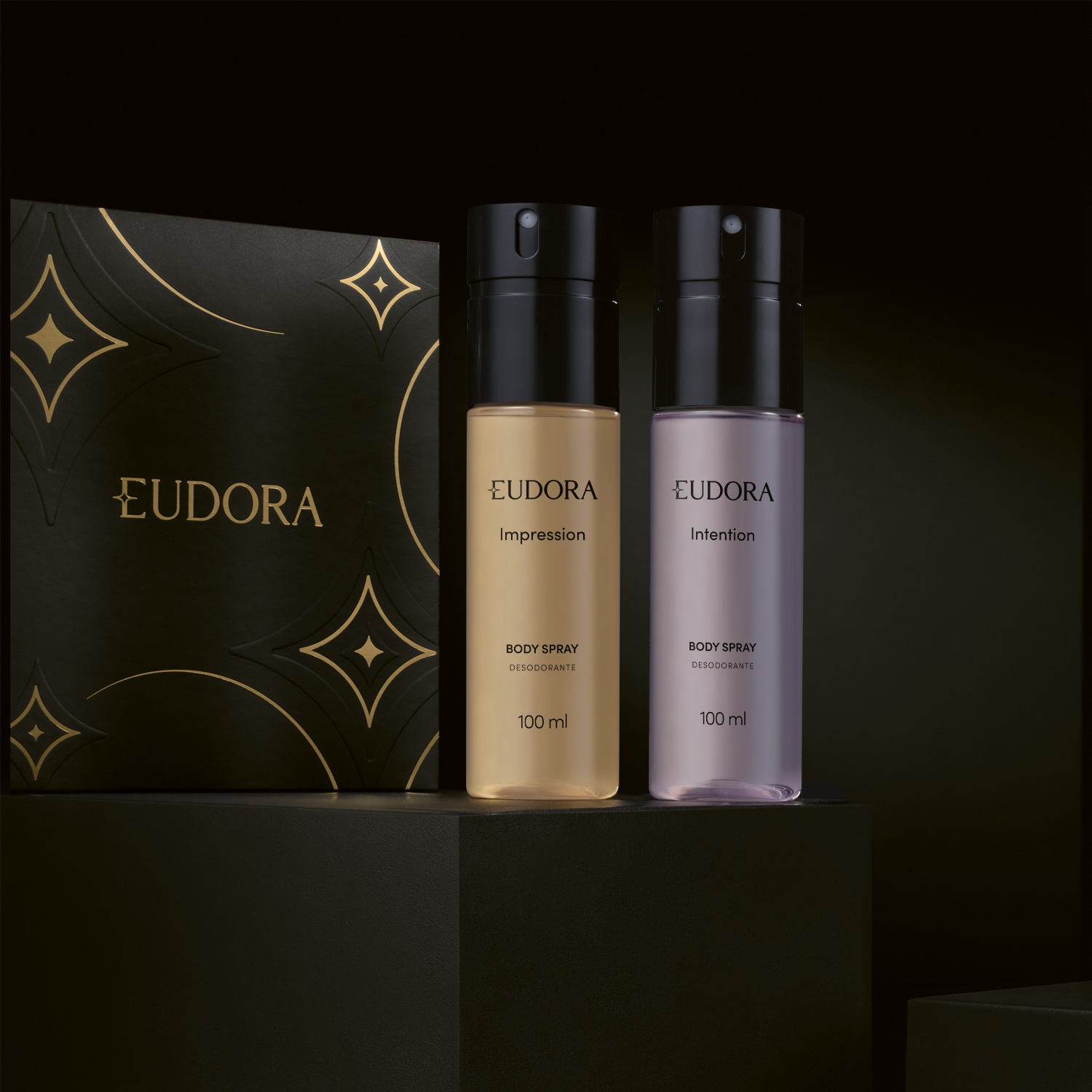Kit Presente Eudora Duo Body Spray Masculino (2 itens)