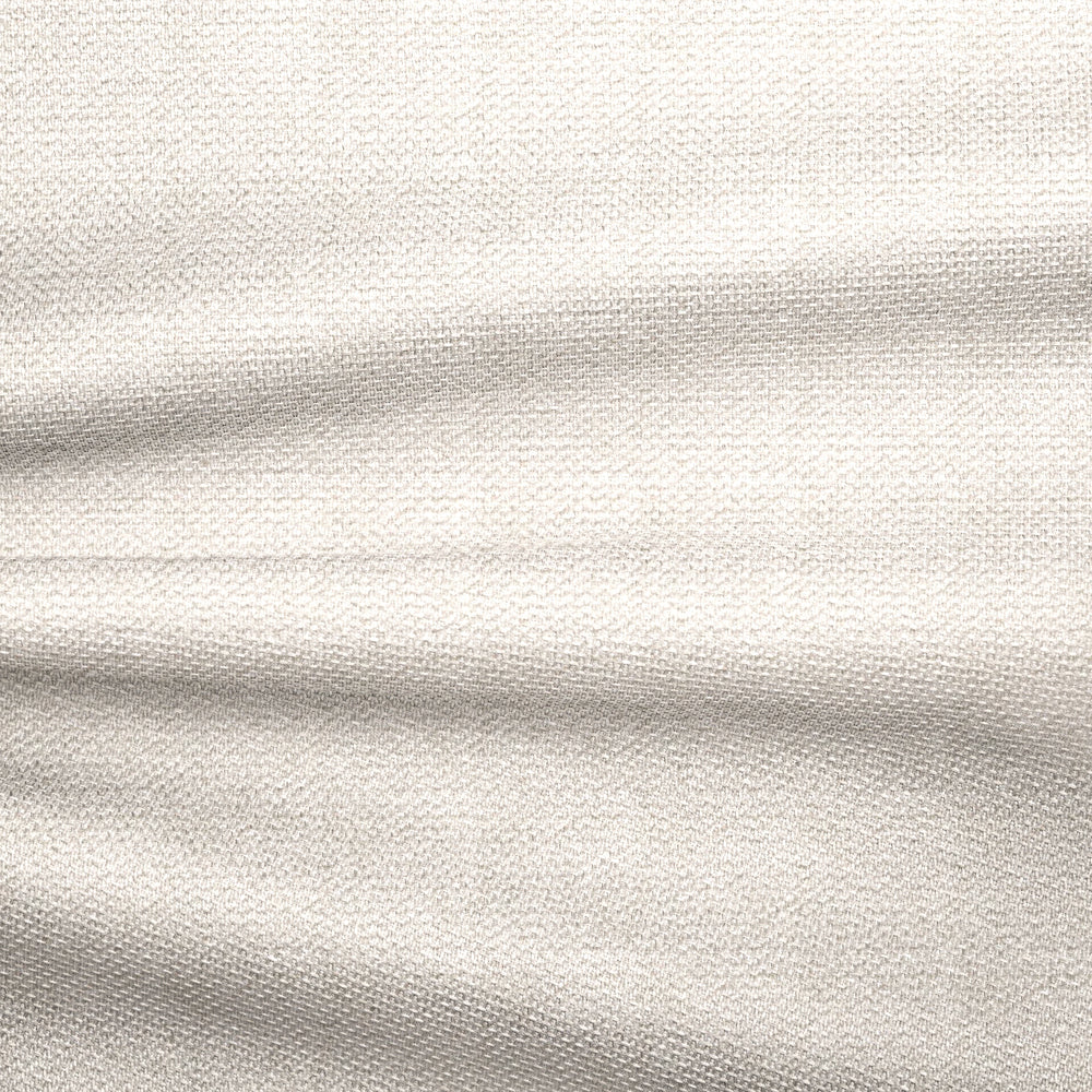 Rechte hoekbanken ANIA 4 personen Geweven stof Crème