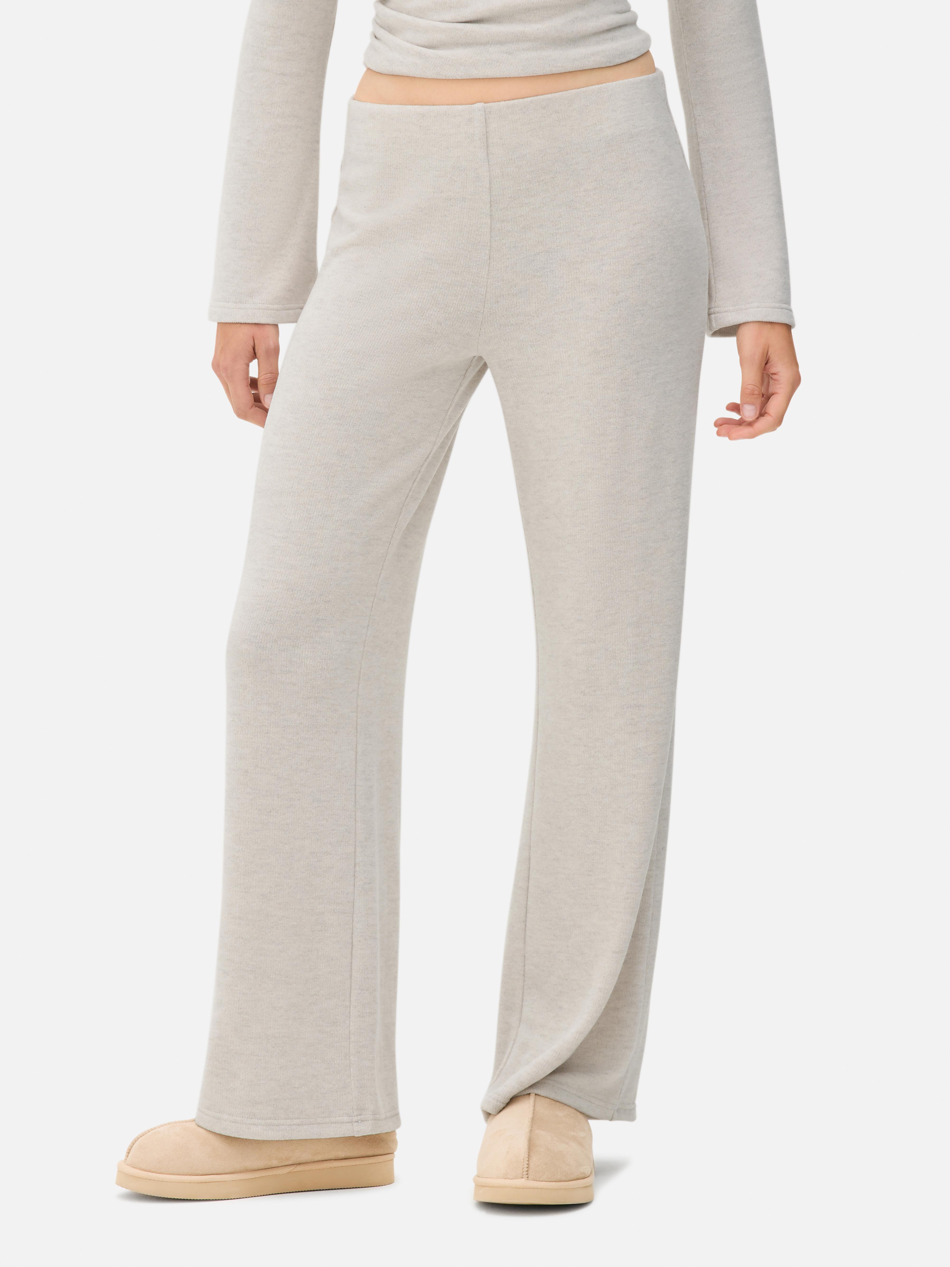 Wide-Leg Jersey Leggings