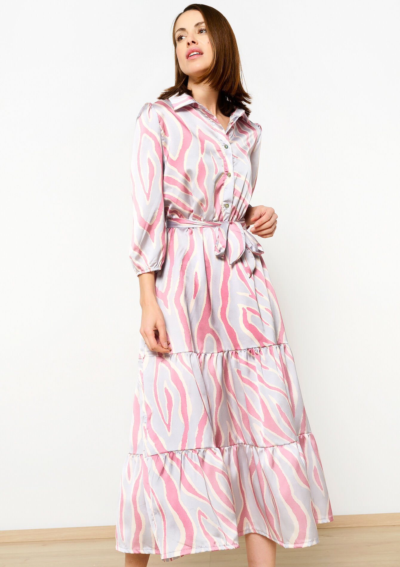 Hemdjurk met zebraprint