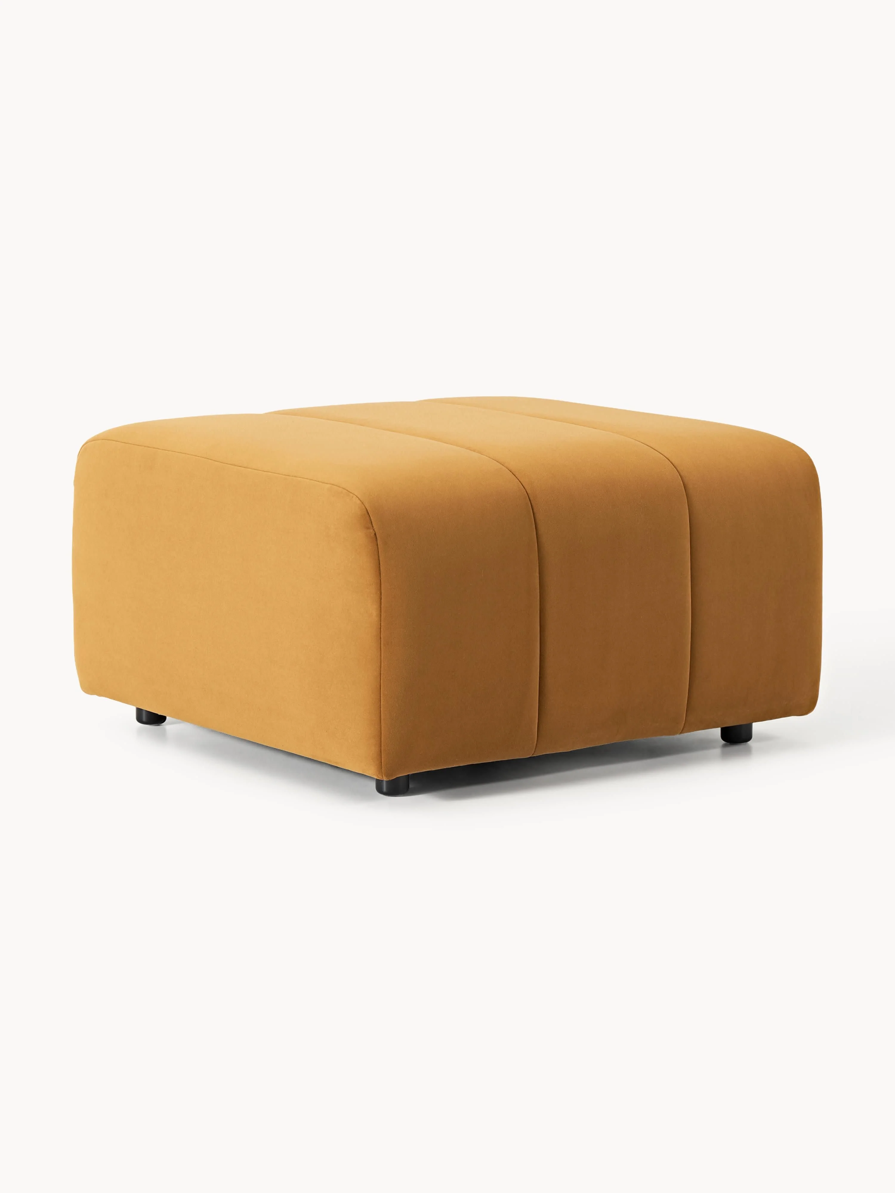 Samt-Sofa-Hocker Lena