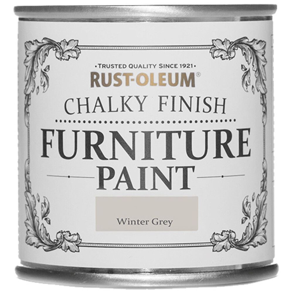 KALKMALING RUST-OLEUM FURNITURE PAINT WINTER GREY 125ML