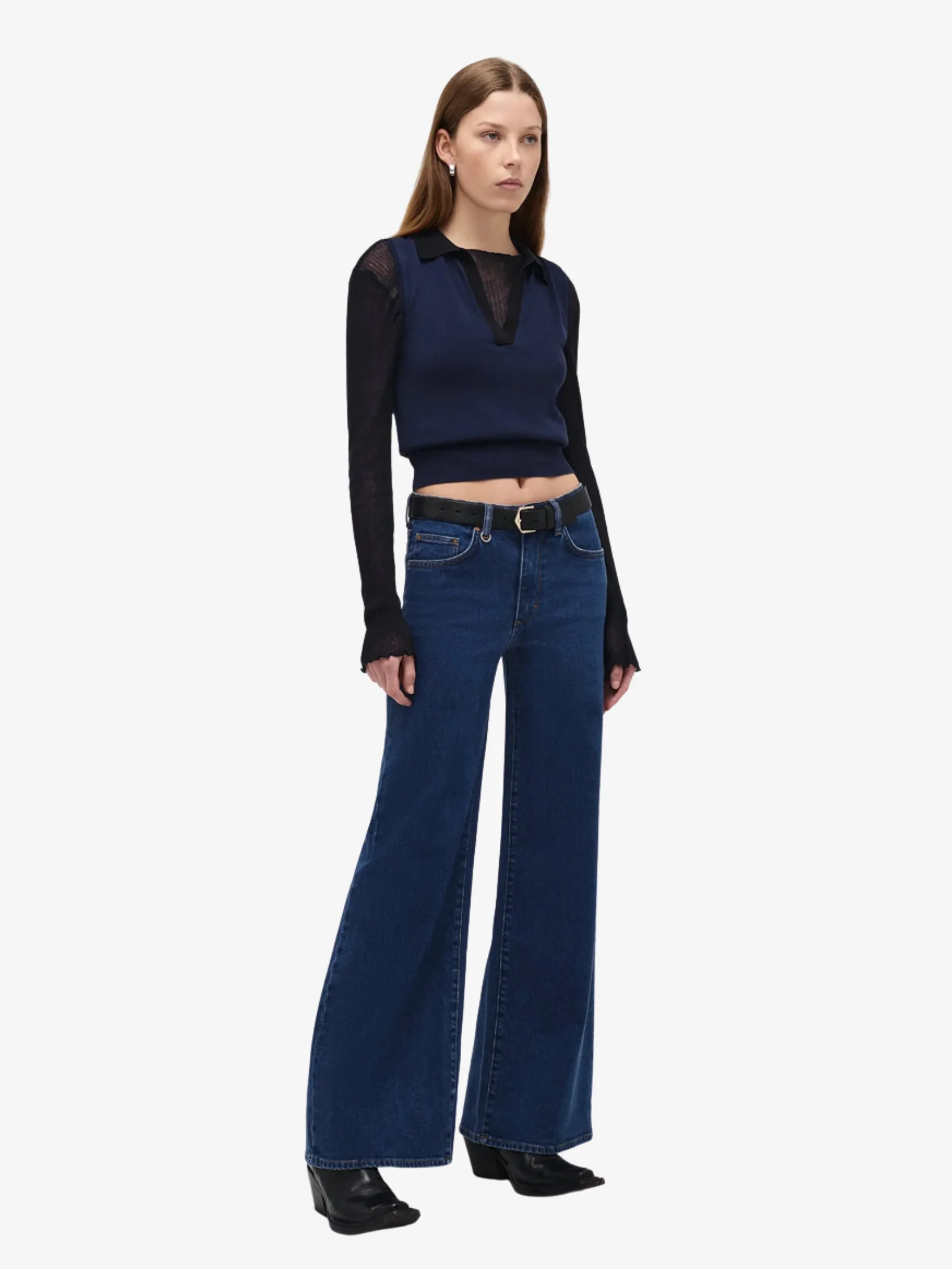Eva Wide Indigo Muse