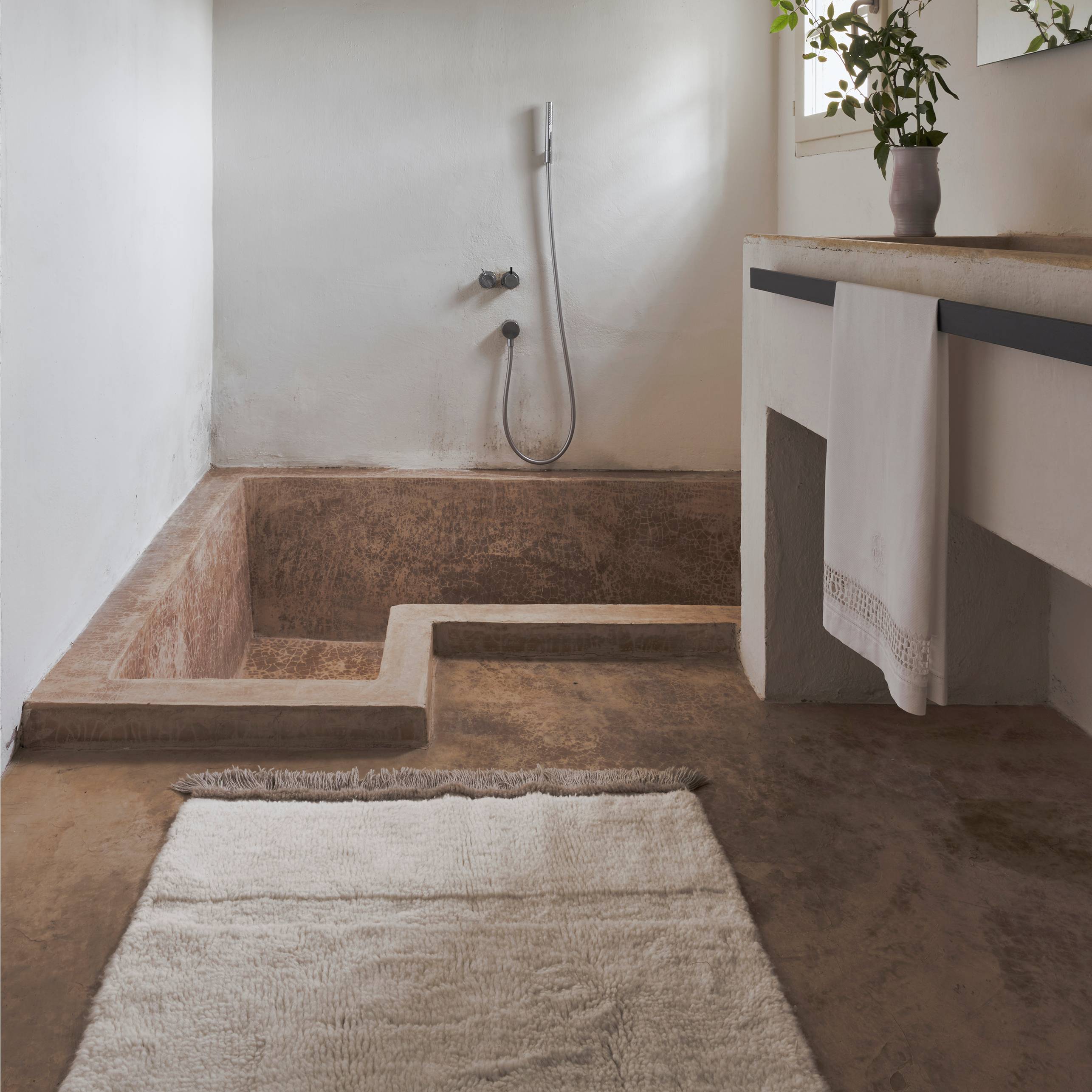 Lorena Canals Steppe Vloerkleed 80 x 140 cm - Sheep White