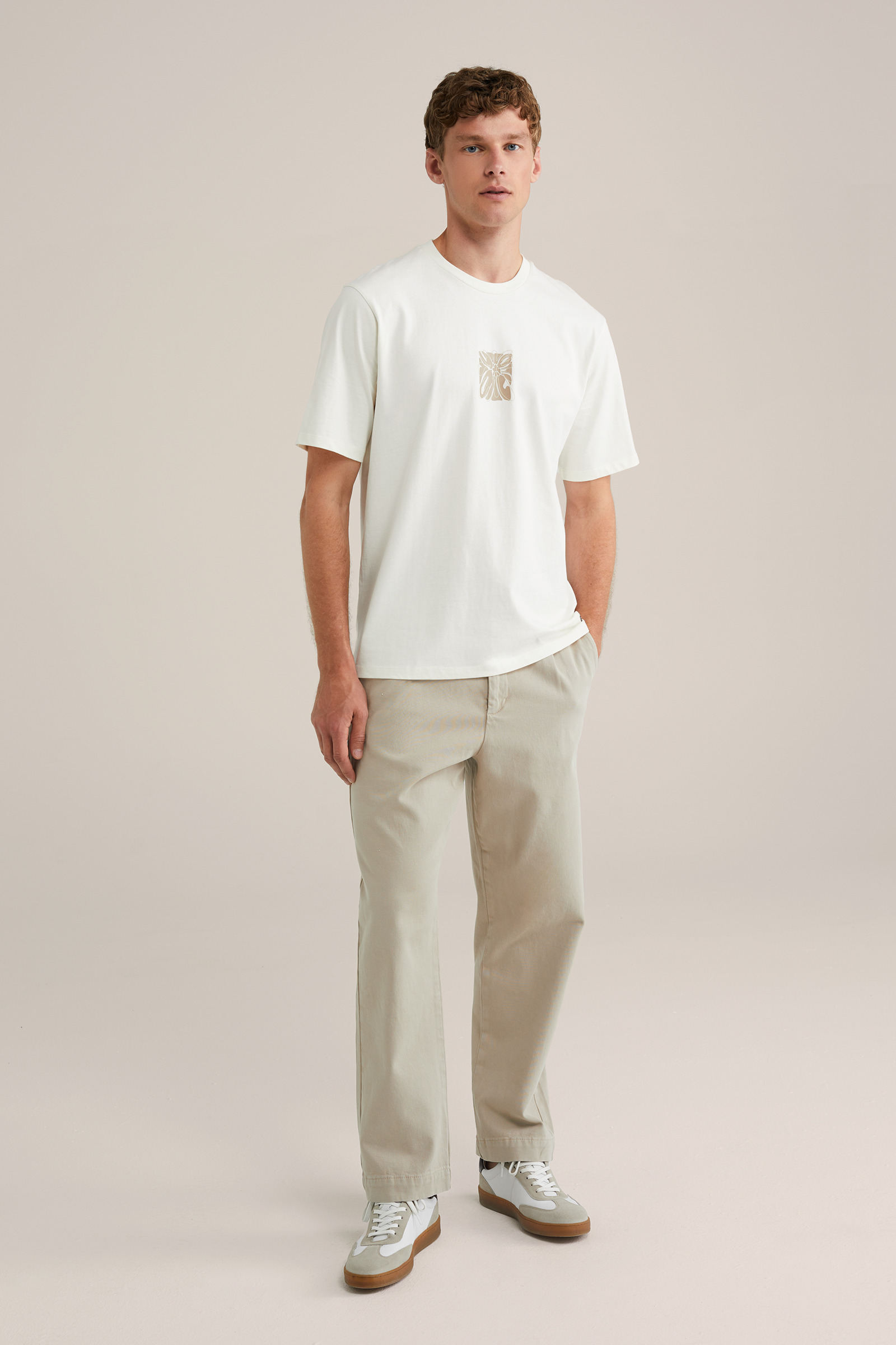 Heren Relaxed fit T-shirt met print