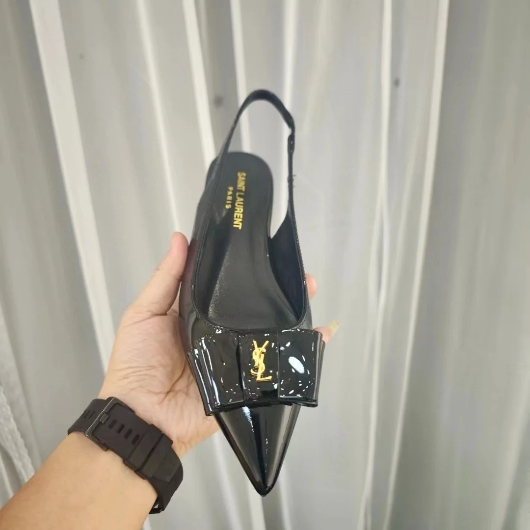 YSL Saint Laurent Bow With Dewheels