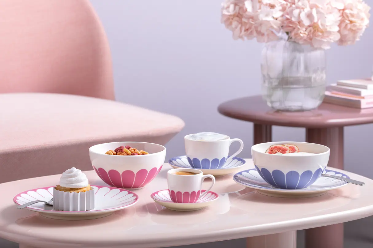 Untertasse Fleur