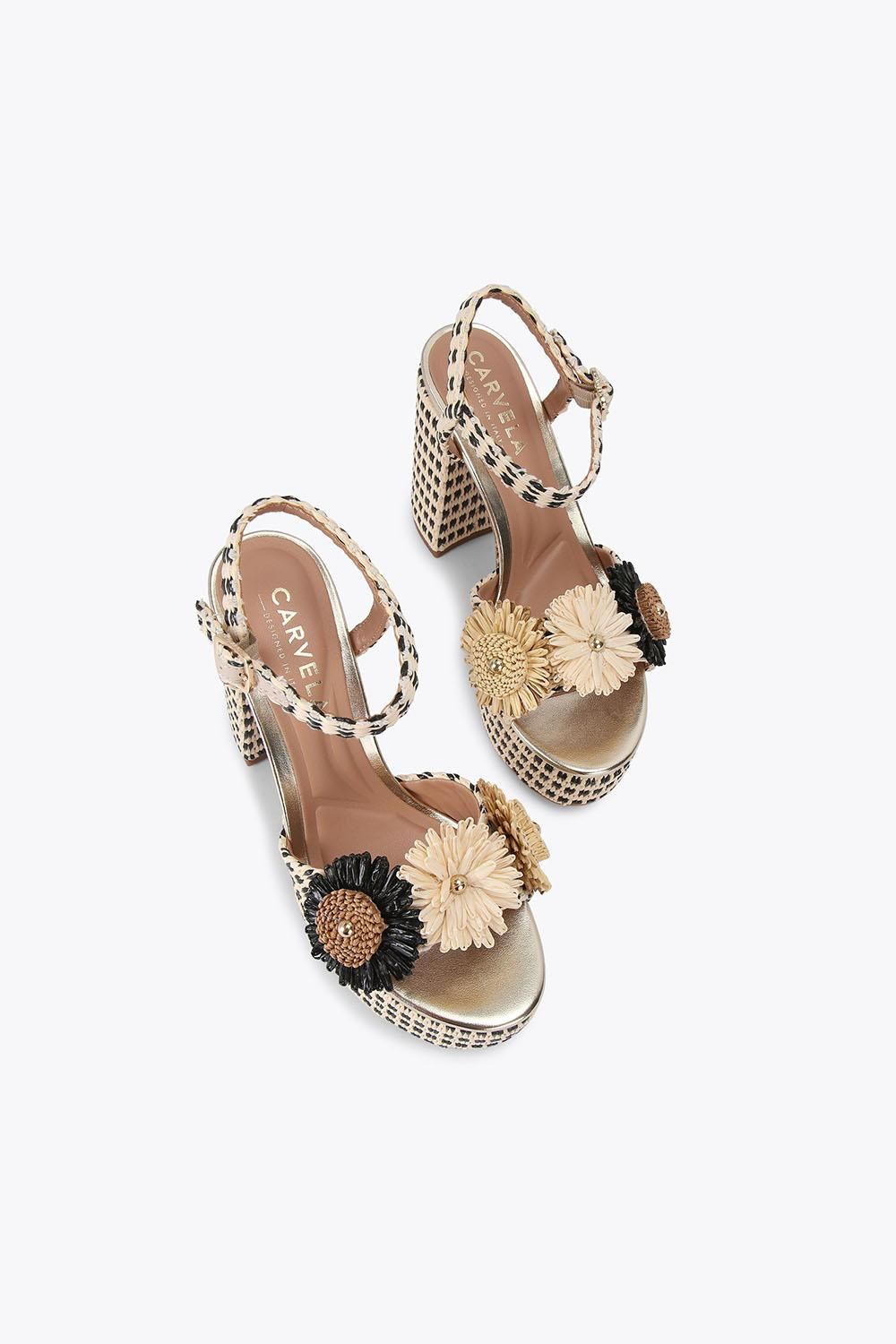 Carvela Sorrento Flower Platform' Heels