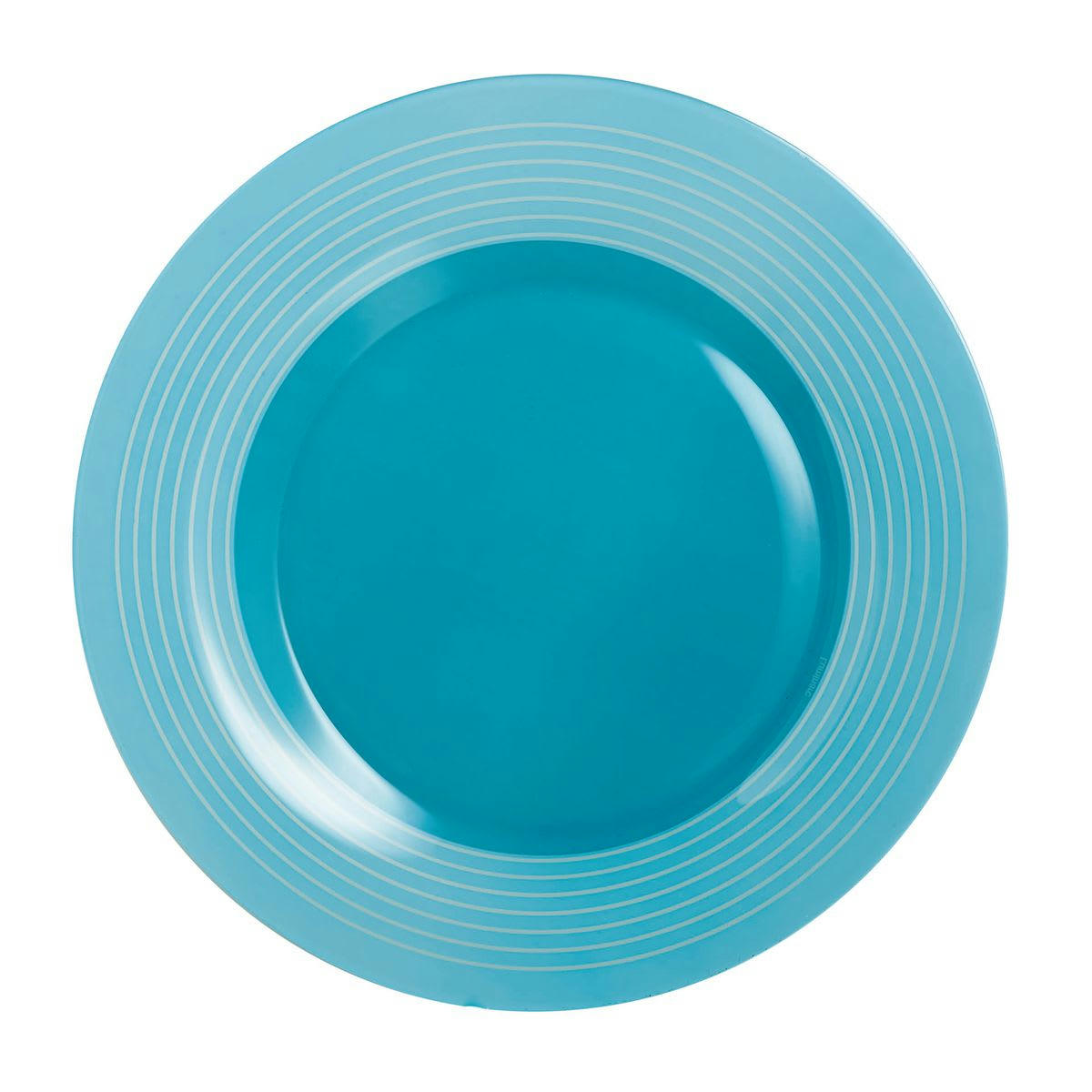 FACTORY - Assiette plate bleue 25 cm