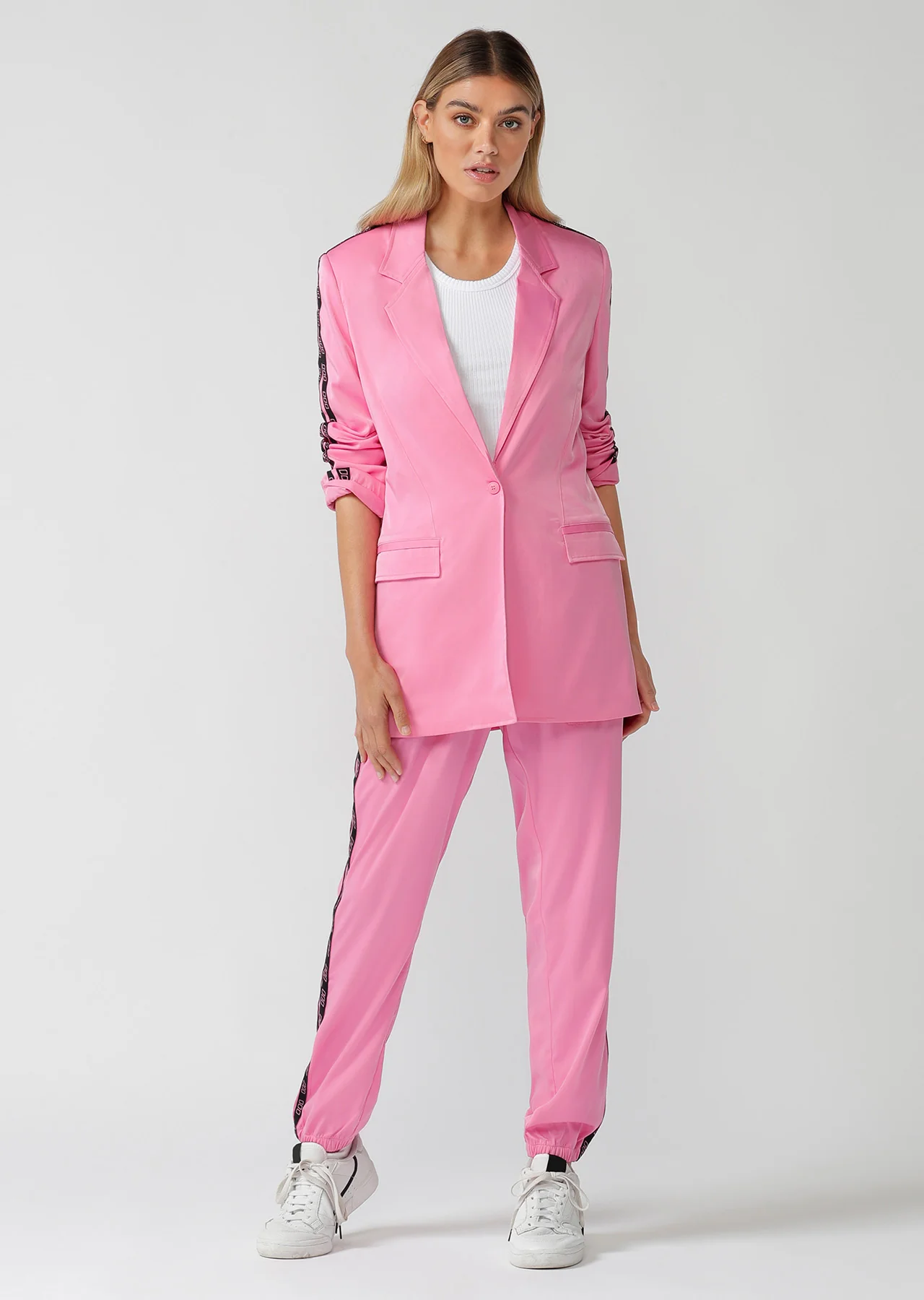 Satin Street Style Blazer