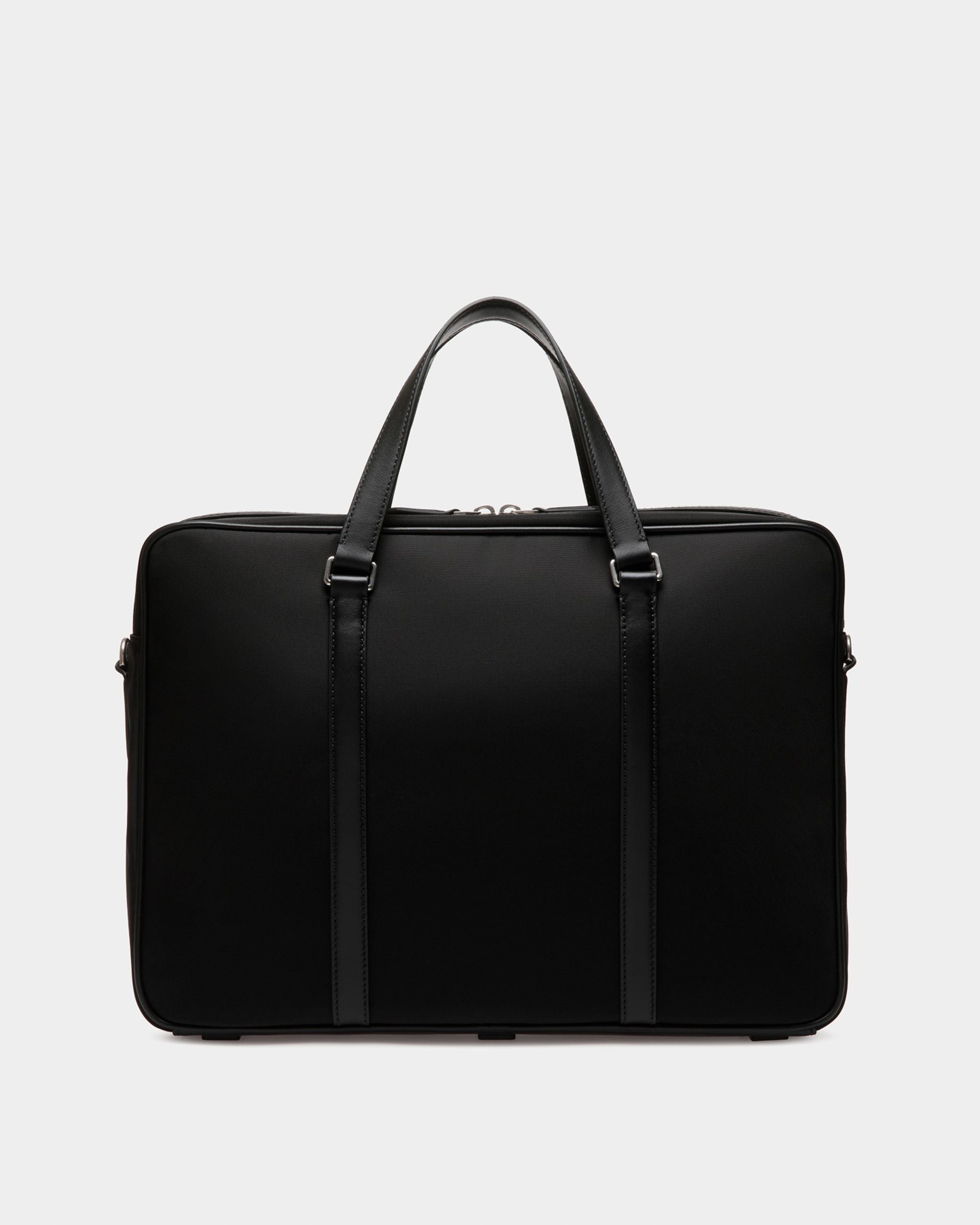 Code Aktentasche Aus Nylon In Schwarz