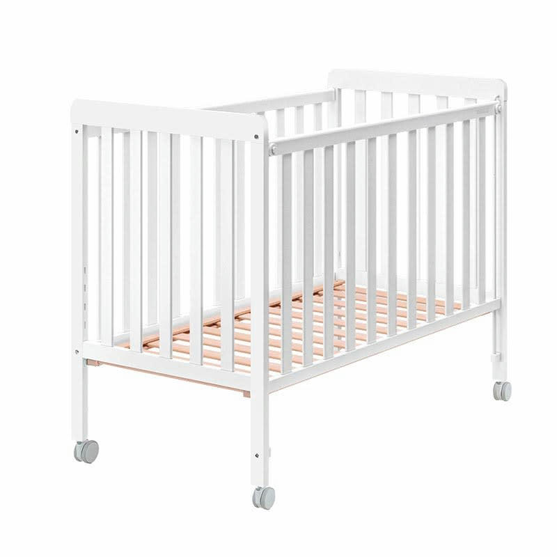 NORDIKA - Lit bébé 120 x 60 cm blanc