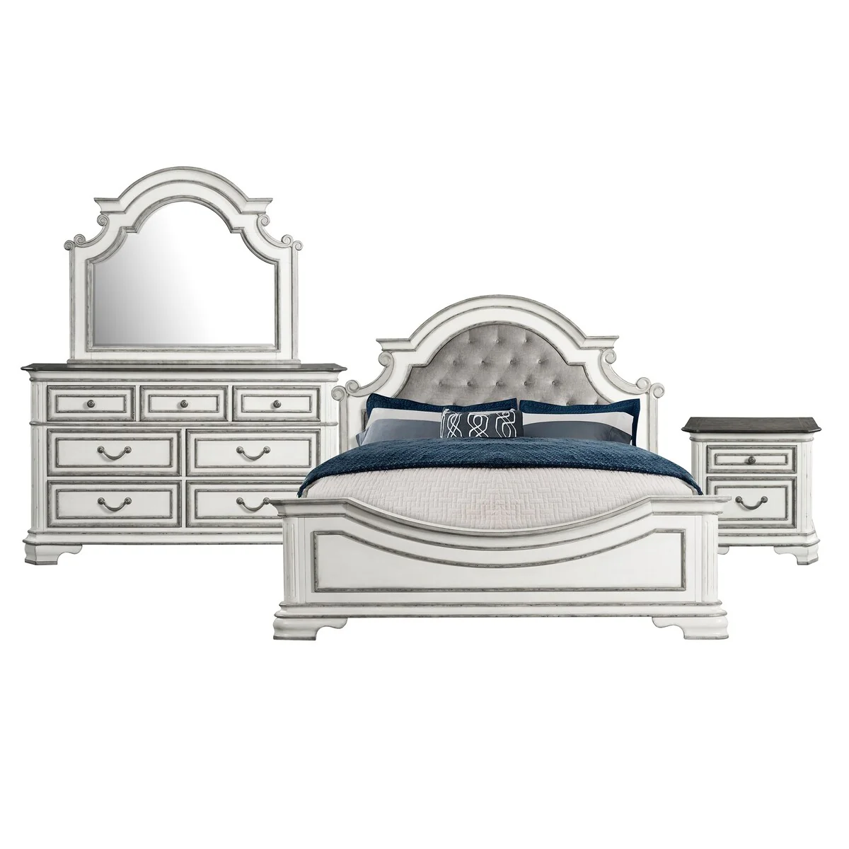 Picket House Furnishings Caroline King Panel 4PC Bedroom Set