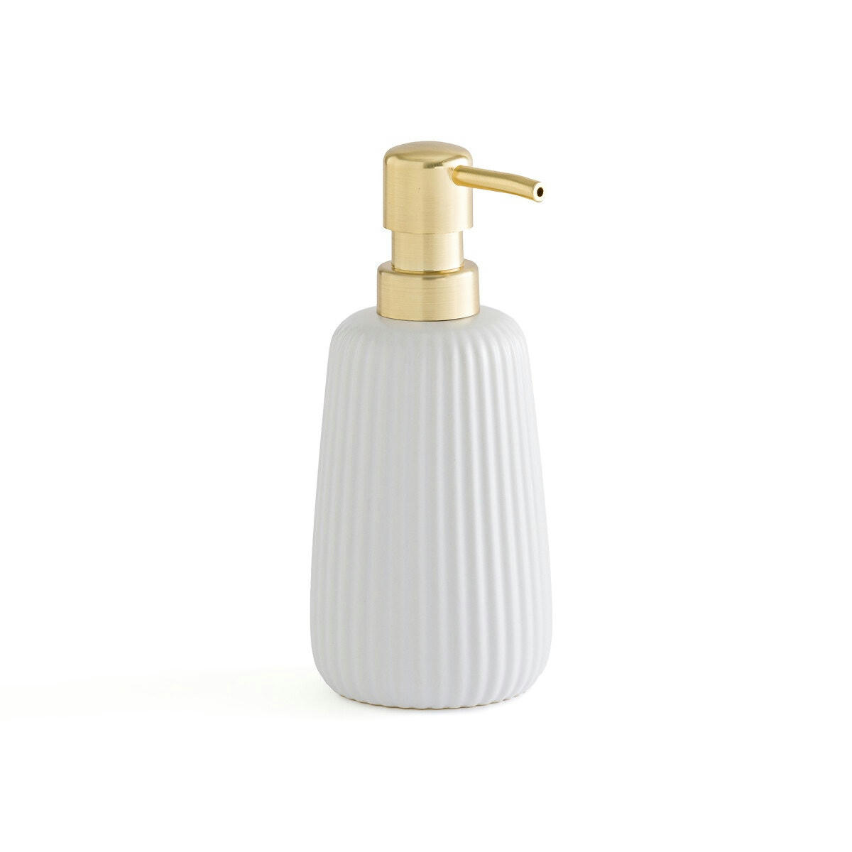 Set de salle de bain effet soft strié Sebon