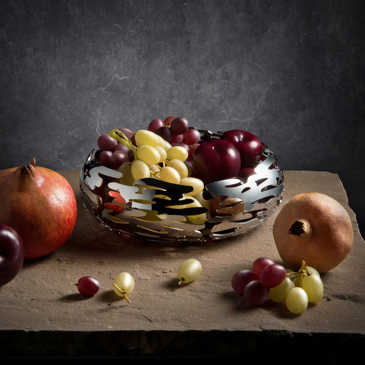 Alessi - Barknest Schale, Edelstahl