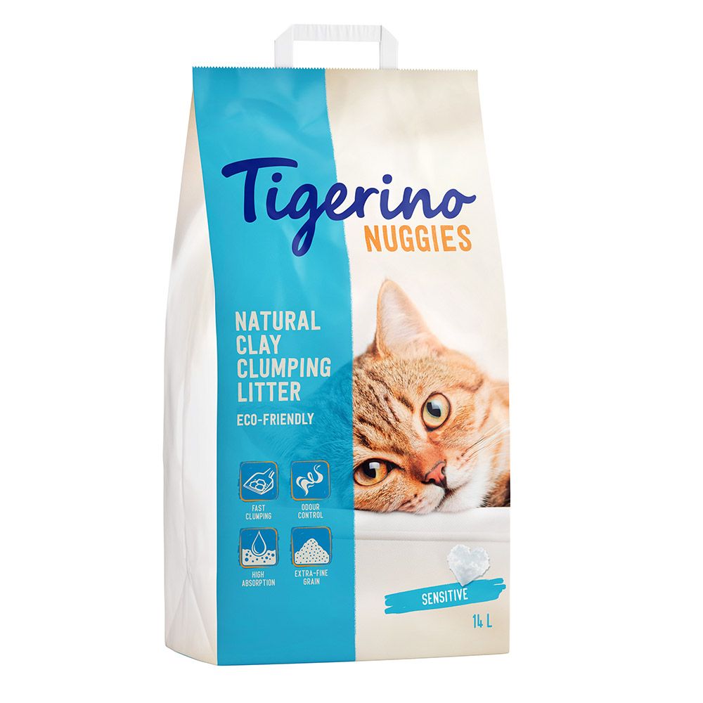 Tigerino Nuggies Sensitive Cat Litter – Unscented