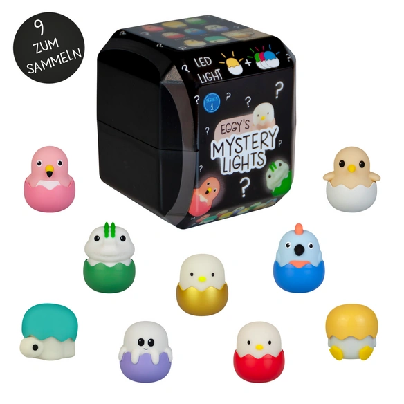 EGGY'S MYSTERY LIGHTS Blind Box, Mini Lichter zum Sammeln