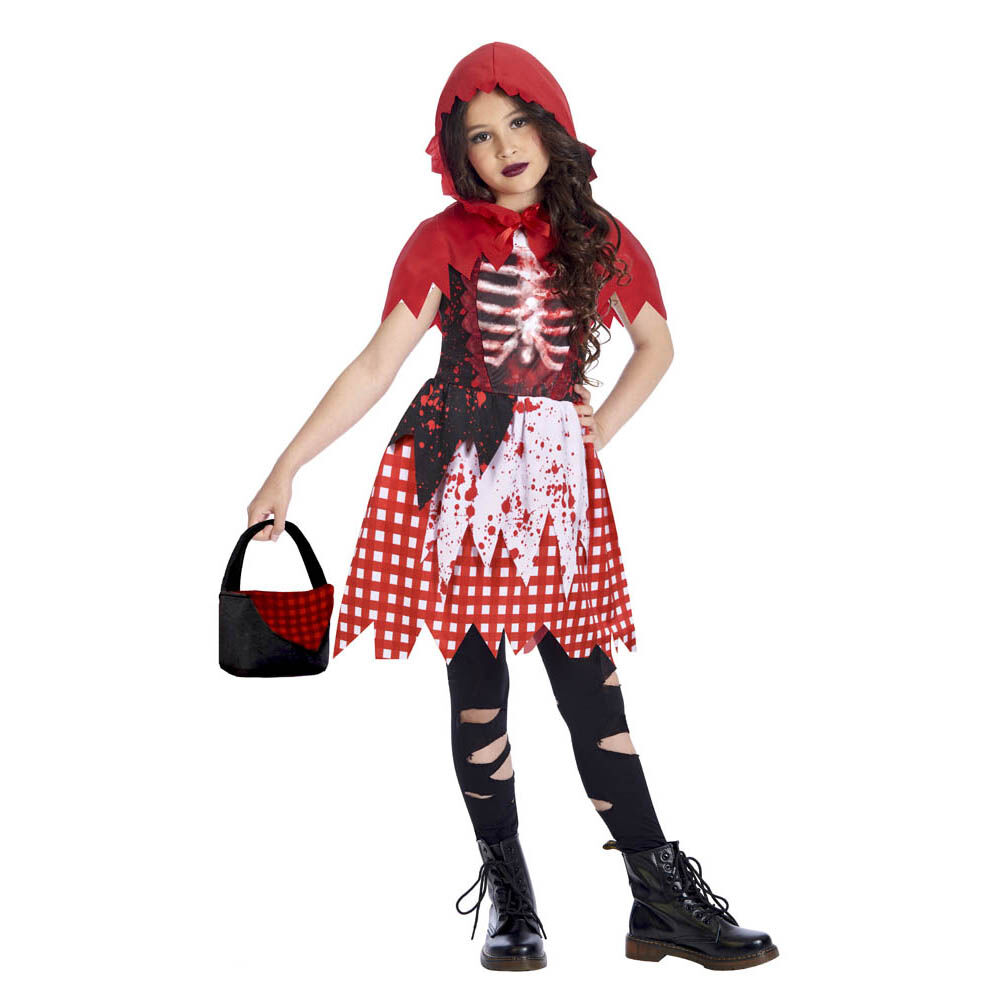 Déguisement fille Chaperon rouge Halloween 4/6 ans