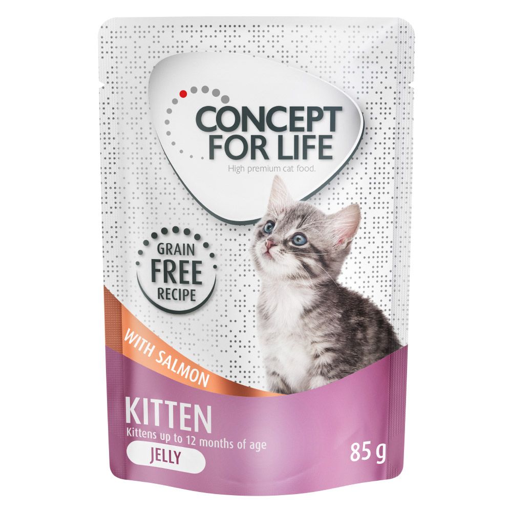 Concept for Life Kitten Salmon Grain-Free - in Jelly