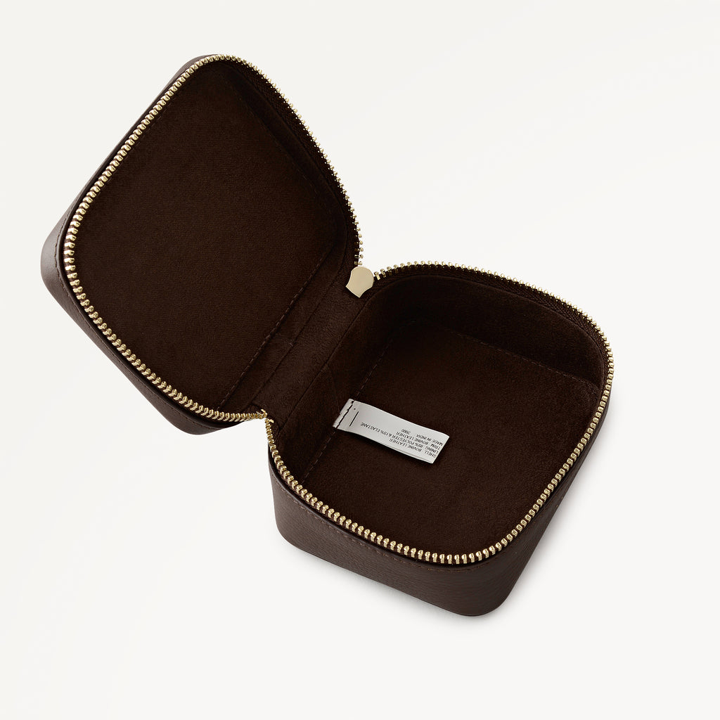 Commute Street - Small Zip Around Jewellery Box