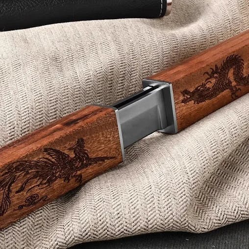 NNEOBA Dragon & Phoenix Double Knife &ndash; High-Hardness Tactical & Camping Knife Set