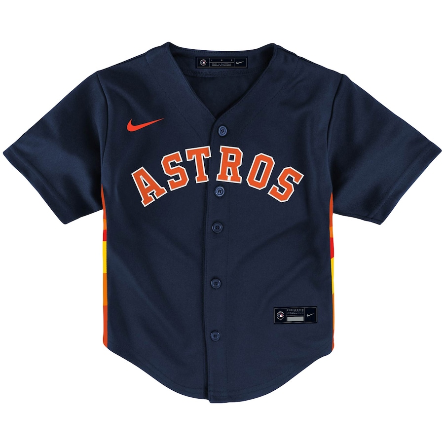 Houston Astros Nike Toddler Alternate Replica Team Jersey - Navy