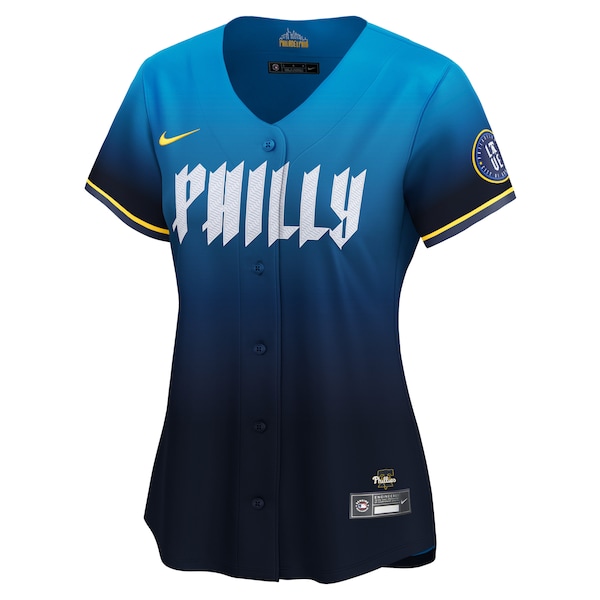 Trea Turner Philadelphia Phillies Nike Women's 2024 City Connect Limited Player Jersey - Blue
