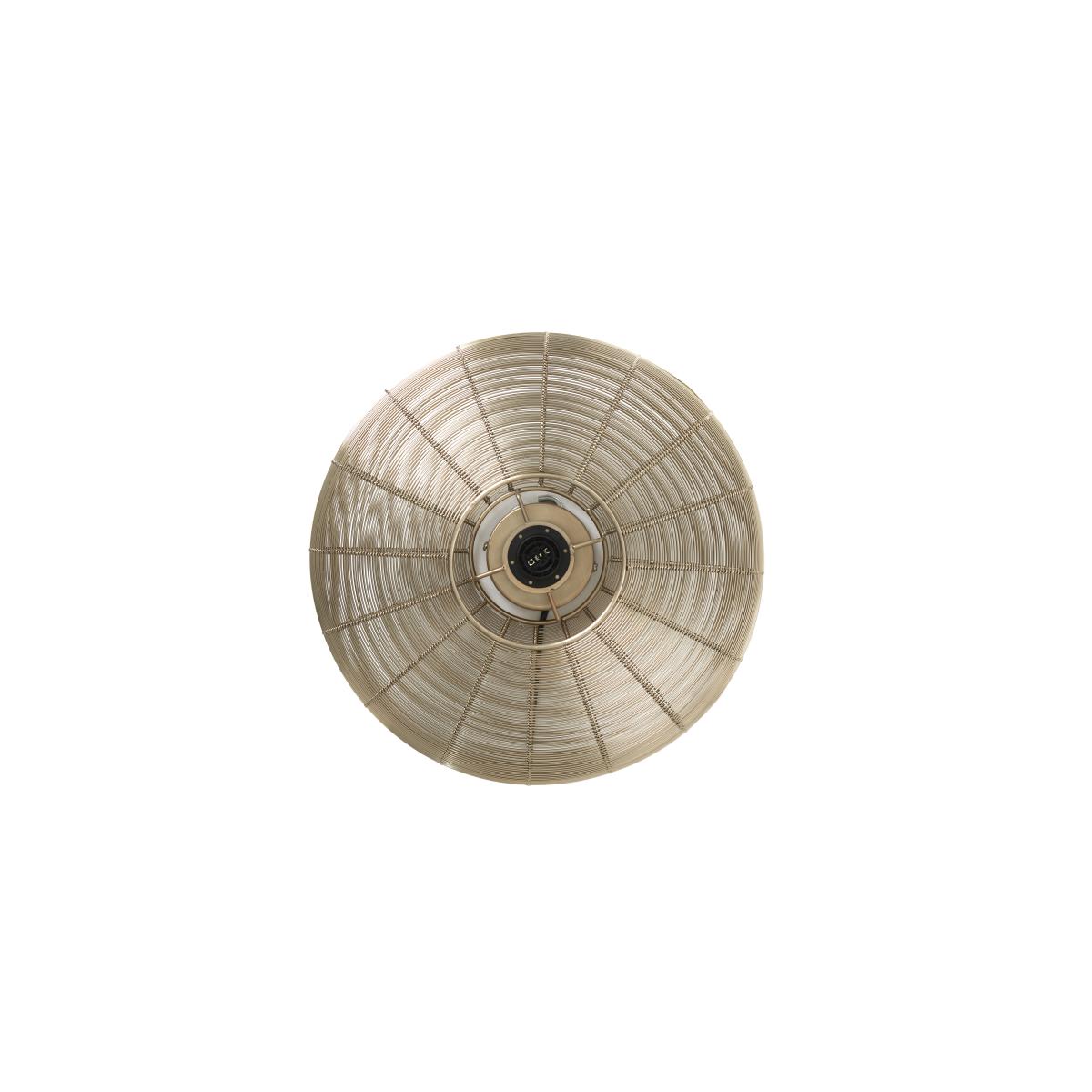 Light & Living - Bahoto plafondlamp Ø40 cm - licht goud