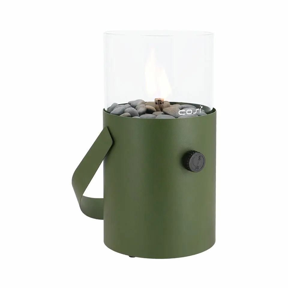 Cosi Fires Cosiscoop Original gaslantaarn - moss green