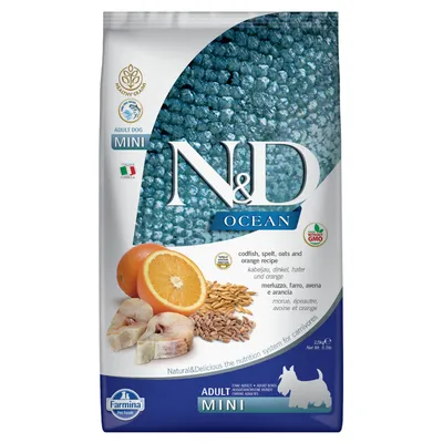 Farmina N&D Ocean healthy grains Cod & Orange Adult Mini