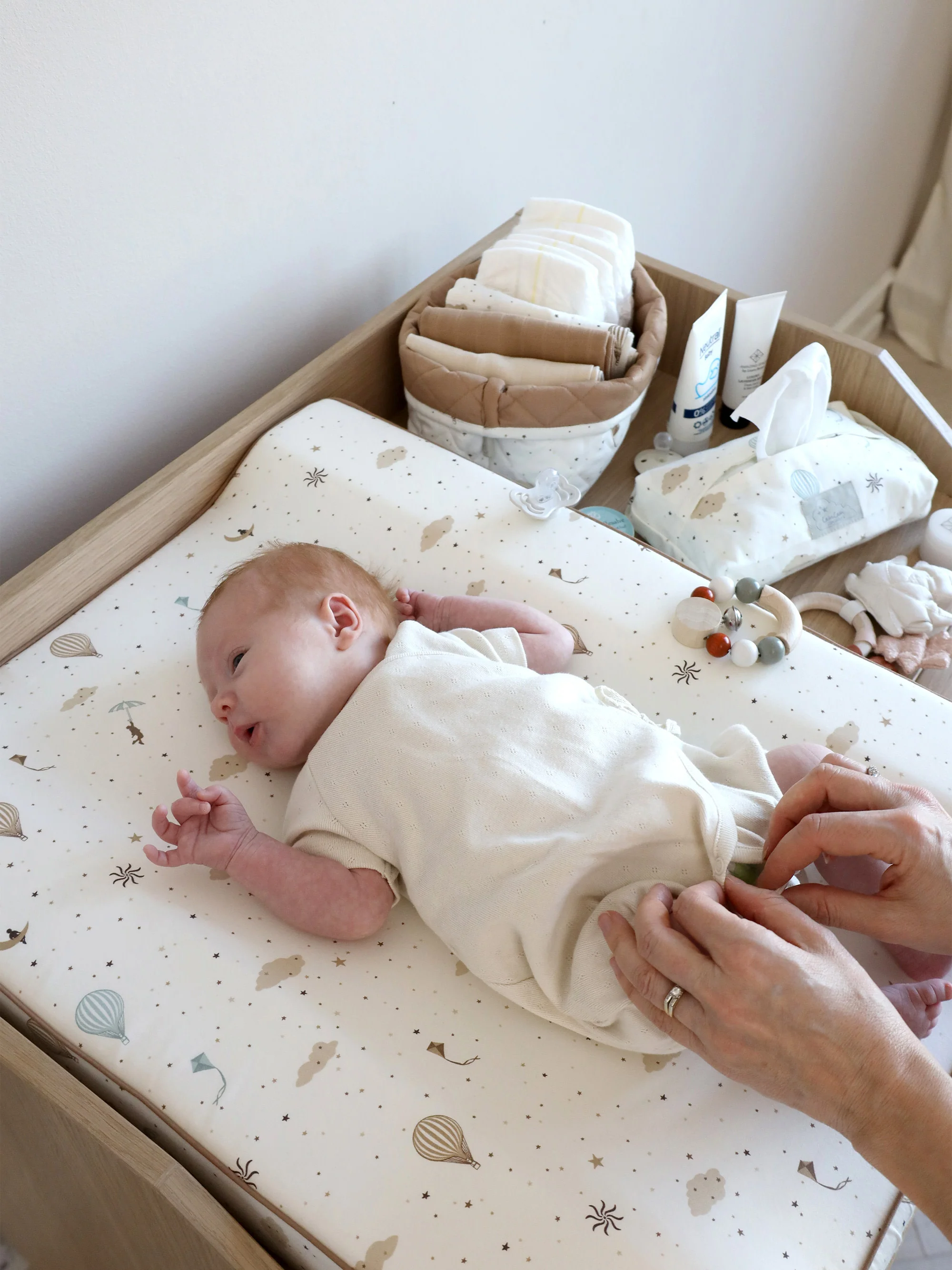 Babypflege-Set Blueberries, 6er-Set