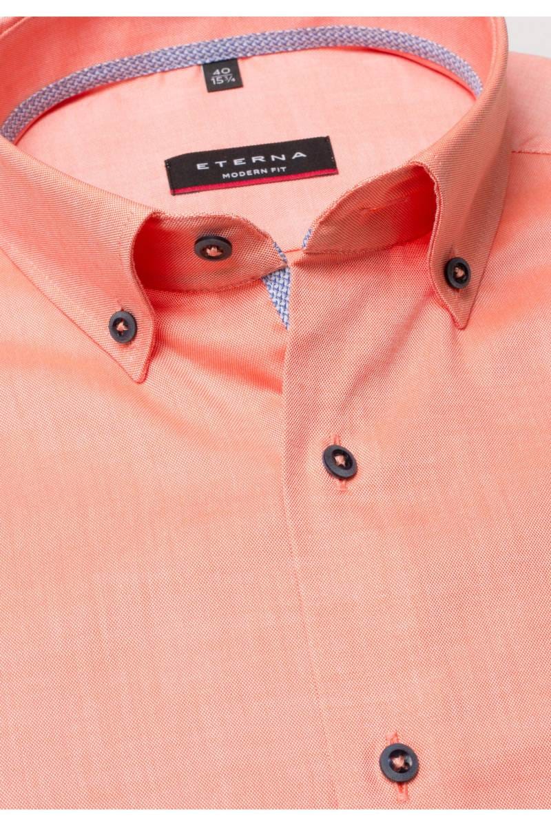 ETERNA Modern Fit Hemd orange, Einfarbig