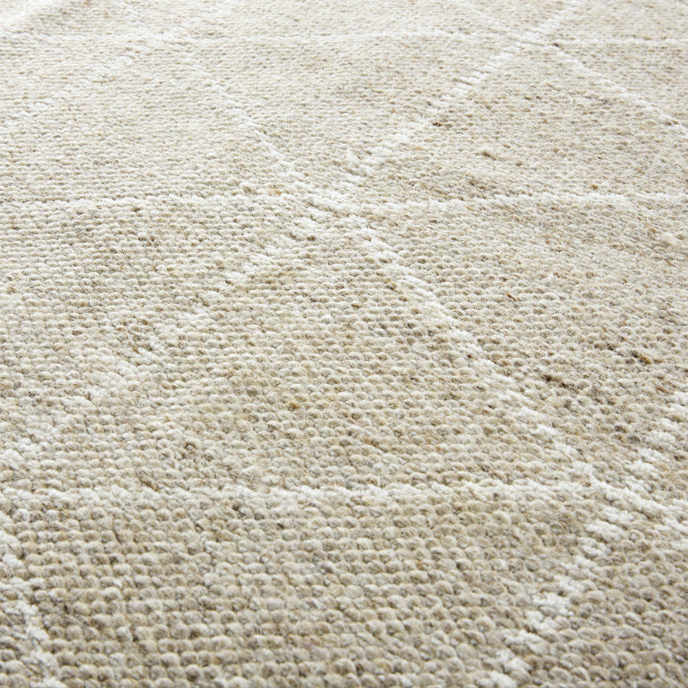 SLOW - Tapis réversible tissé style scandinave motifs graphiques 140x200