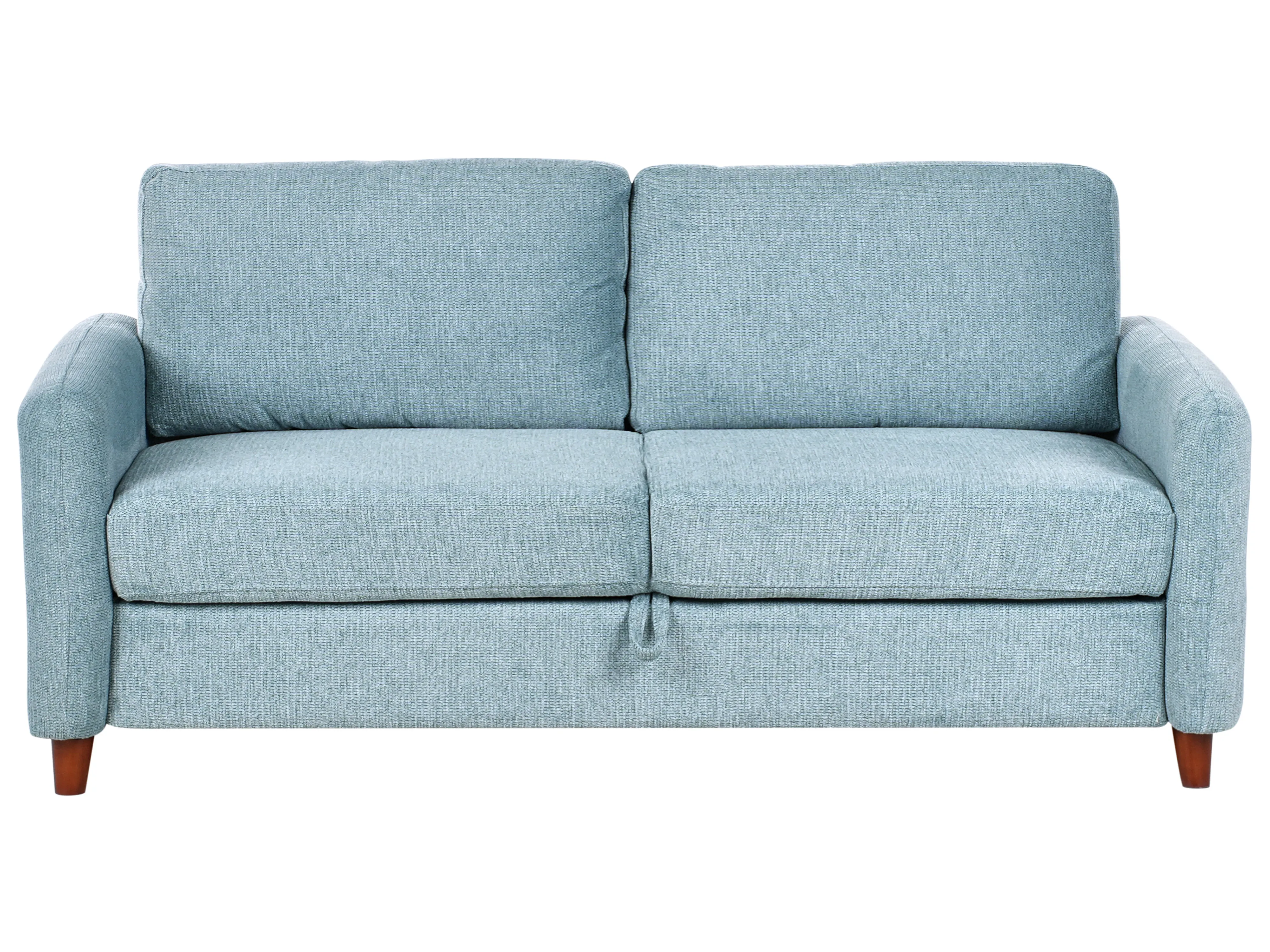 Sofa 2 Seater MARE Fabric Blue with Storage