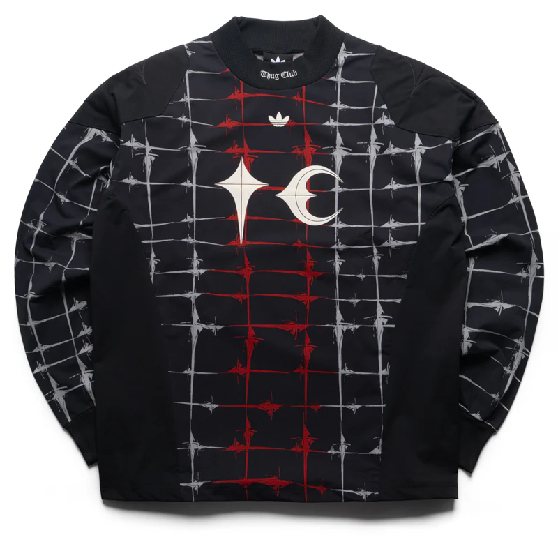 Thug Club x Adidas Goalie L/S Tee - Black