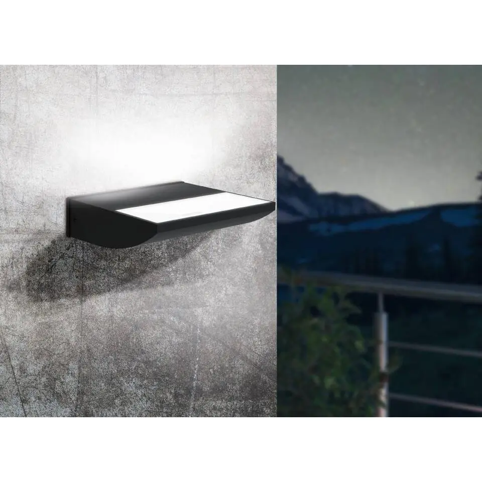 EGLO Sorronaro Wandlamp - LED - 17 cm - Zwart