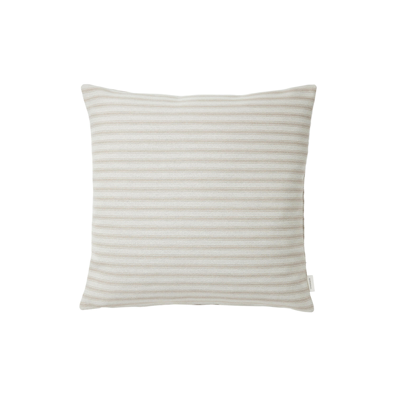 Outdoor Fine Stripe pude, beige