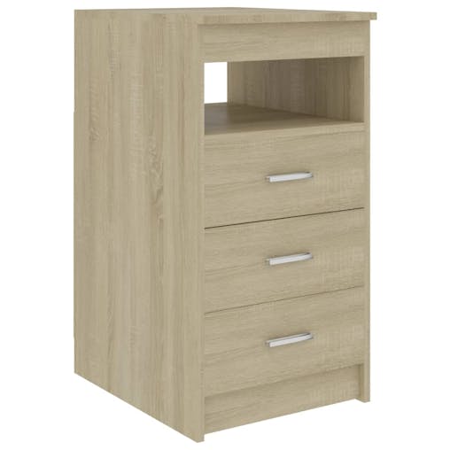 NNEVL Desk Sonoma Oak 140x50x76 cm Chipboard