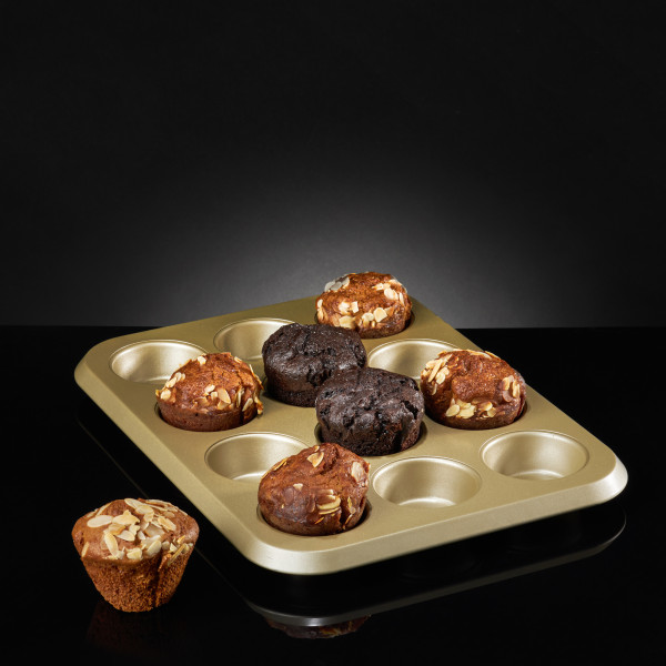 Forma stalowa do muffinek Royal 12 sztuk AMBITION