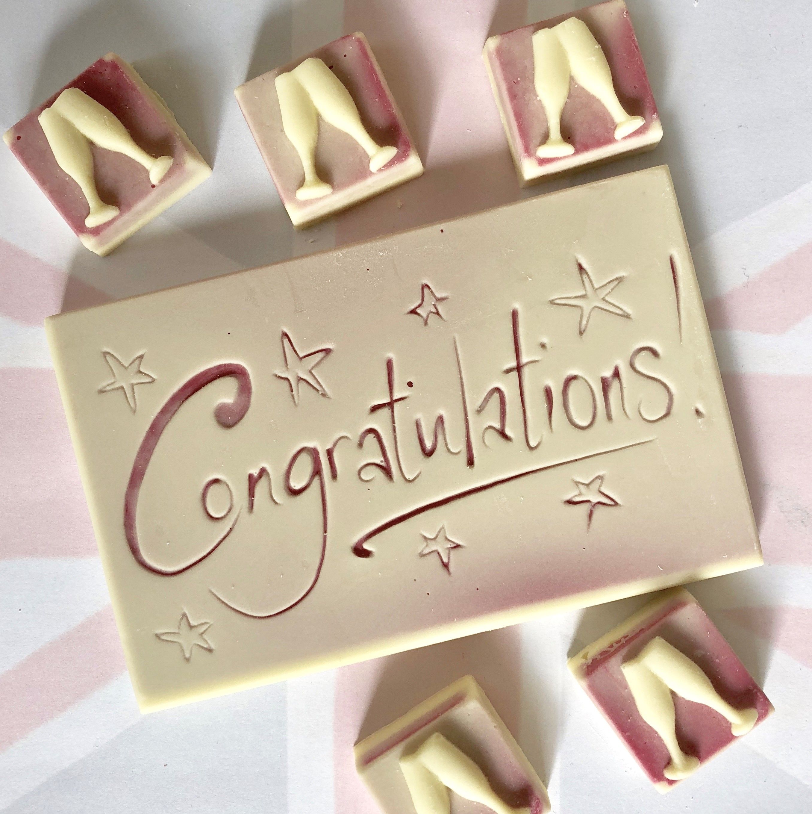 CHOC ON CHOC Congratulations Chocolate Gift Box