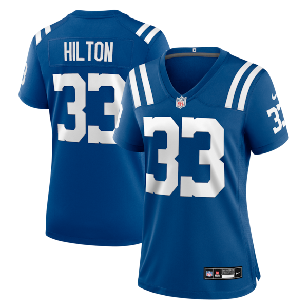 Mike Hilton Indianapolis Colts Nike Women's Team Game Jersey -  Royal