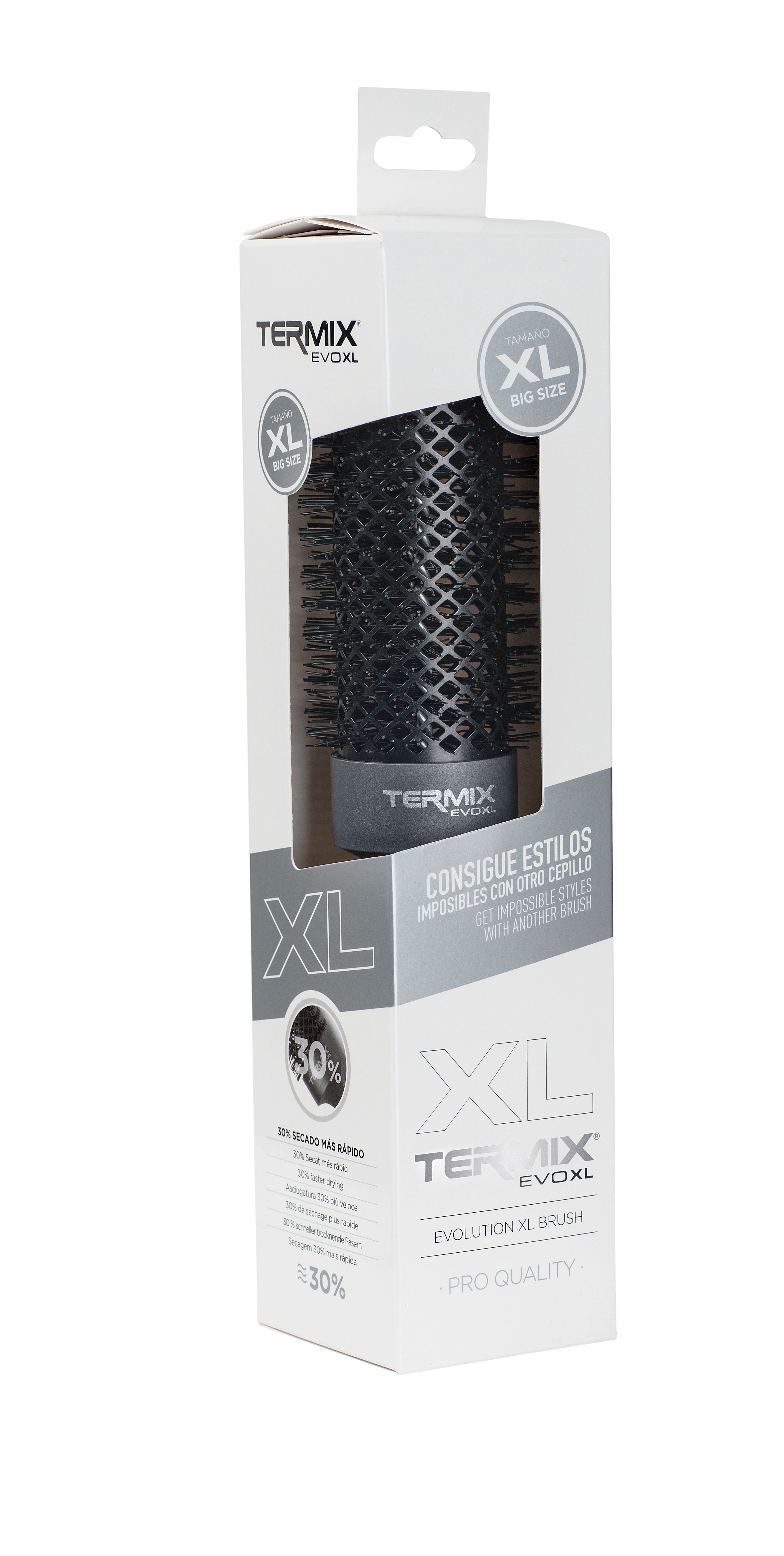 Termix Titanium Rat Tail Durable Comb 821 Metal - 21cm