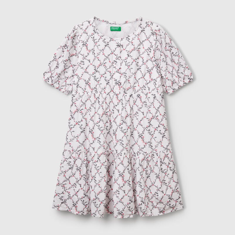 Flowy floral dress