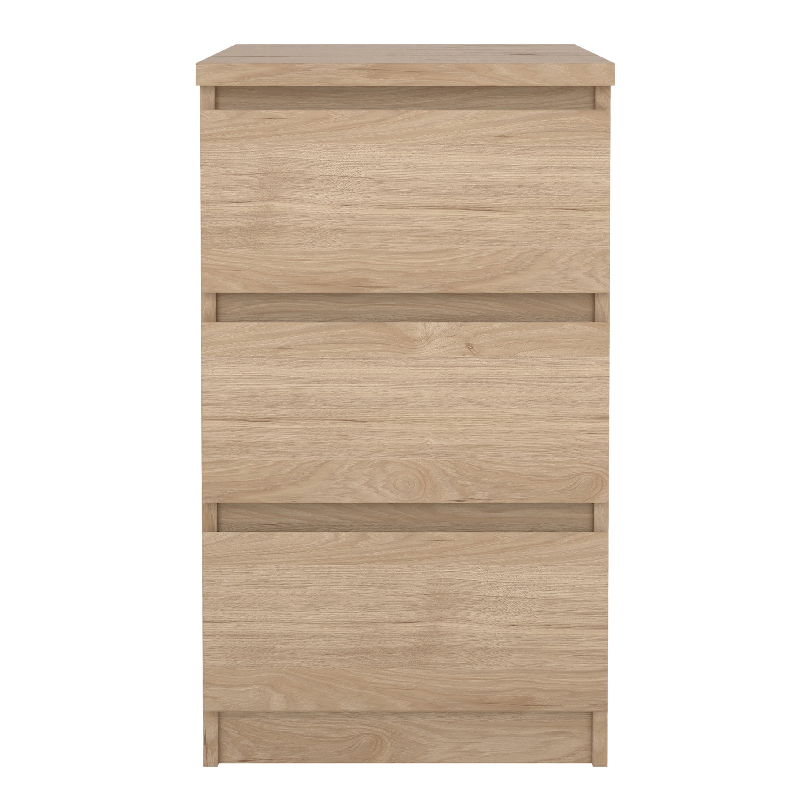 by fonQ basic Slide Ladekast - 3 lades - Eiken