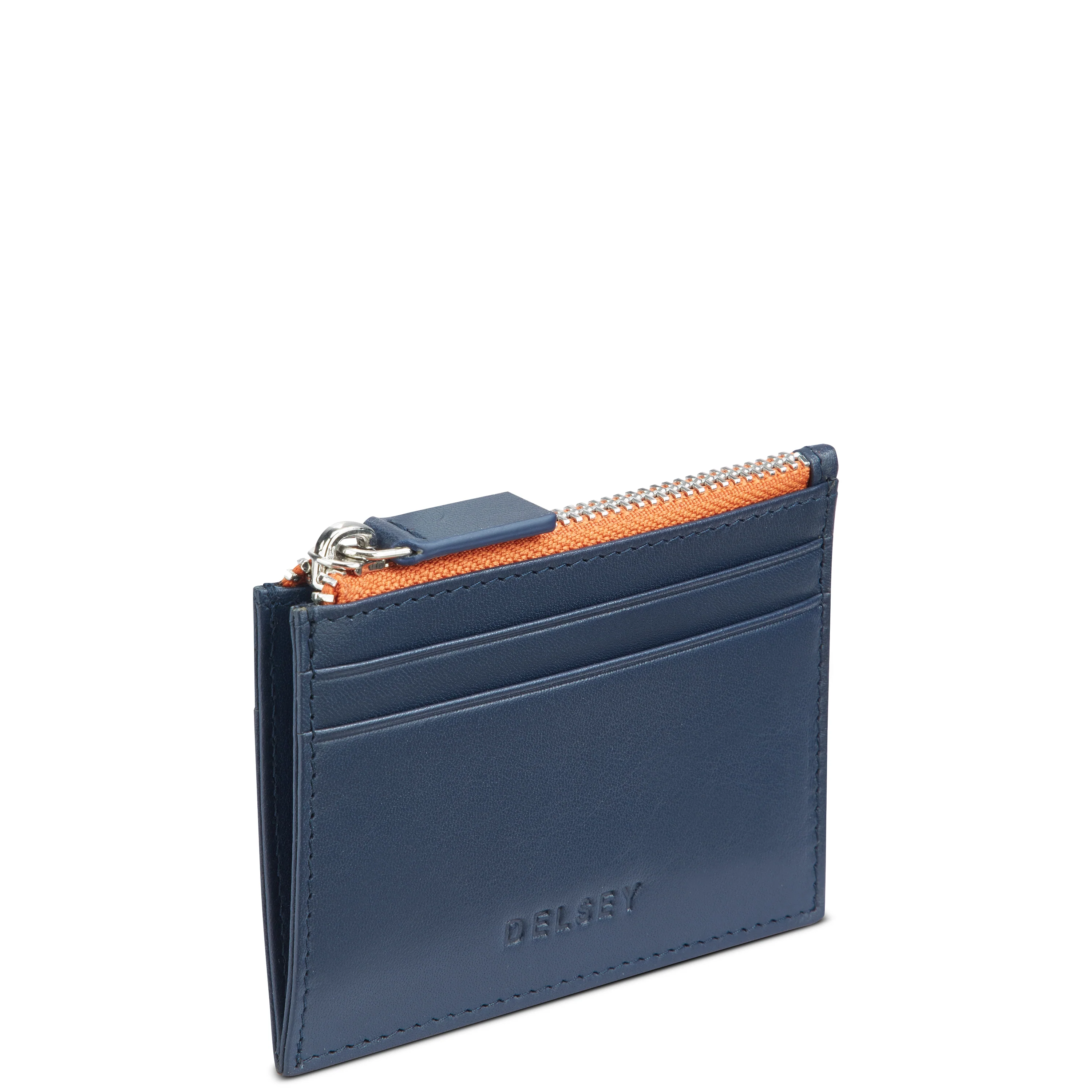 Le cuir lisse - Porte-cartes/monnaie Roland-Garros