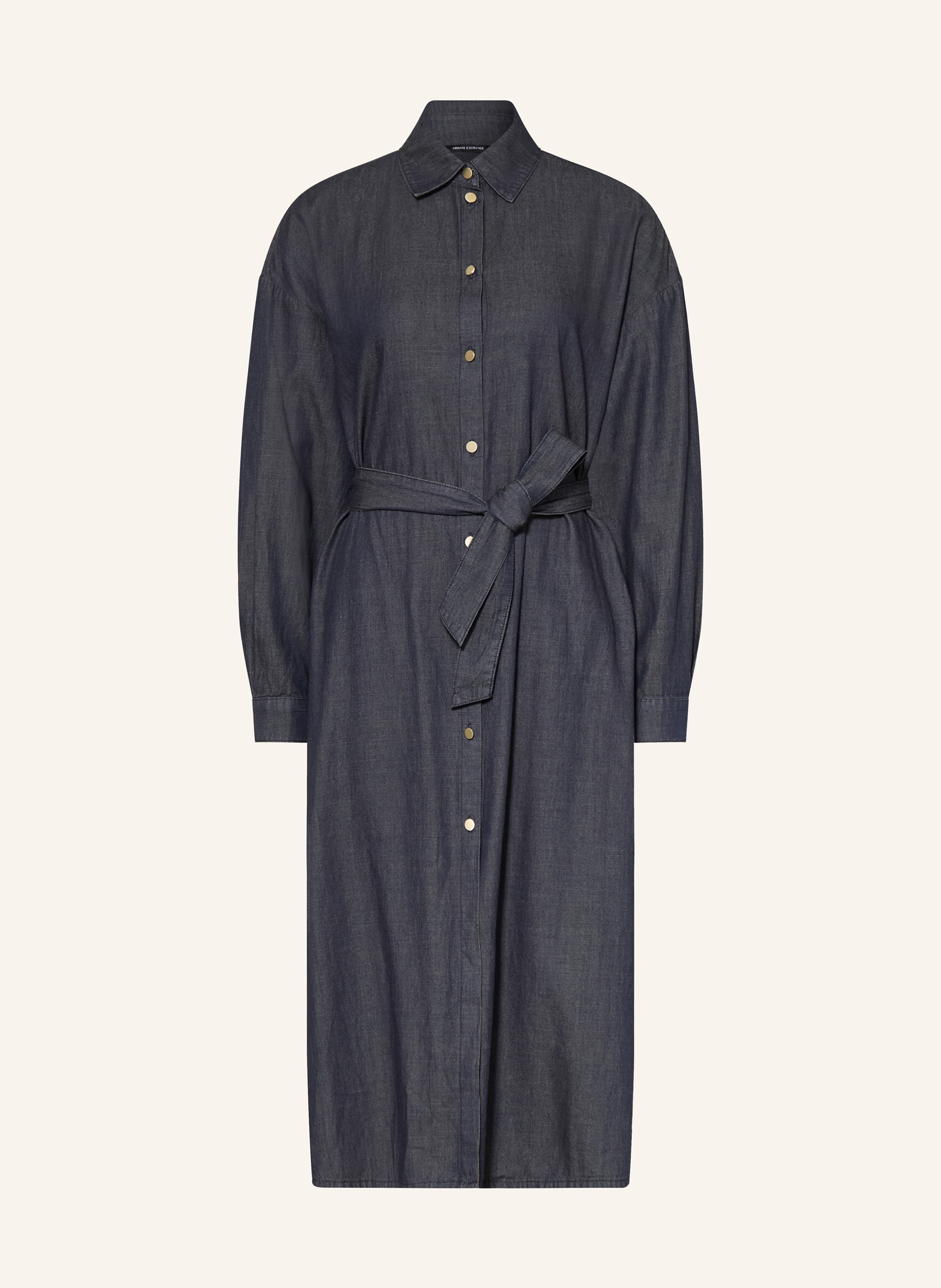 ARMANI EXCHANGE Hemdblusenkleid