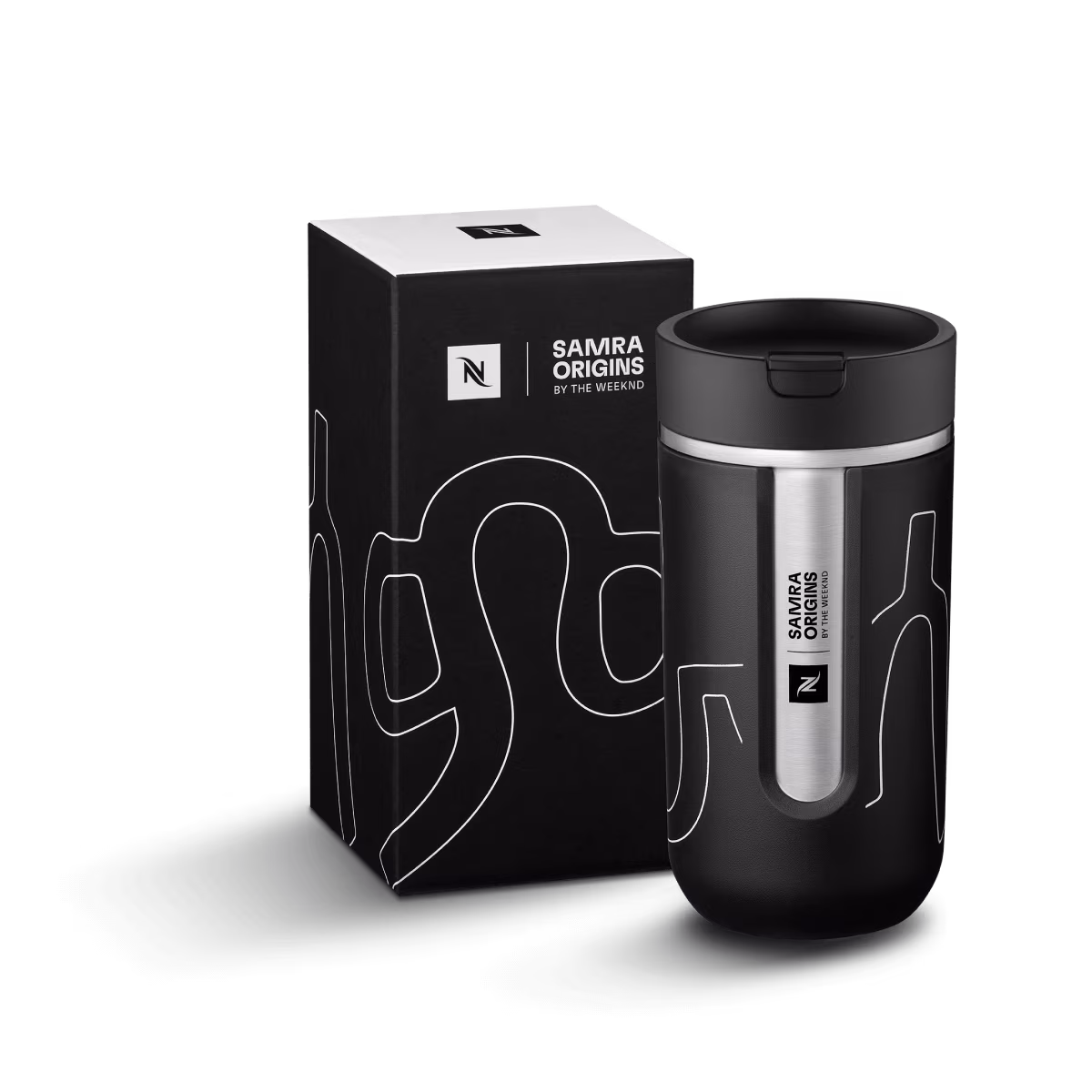 Travel Mug Black - Thermo Mug - Nespresso