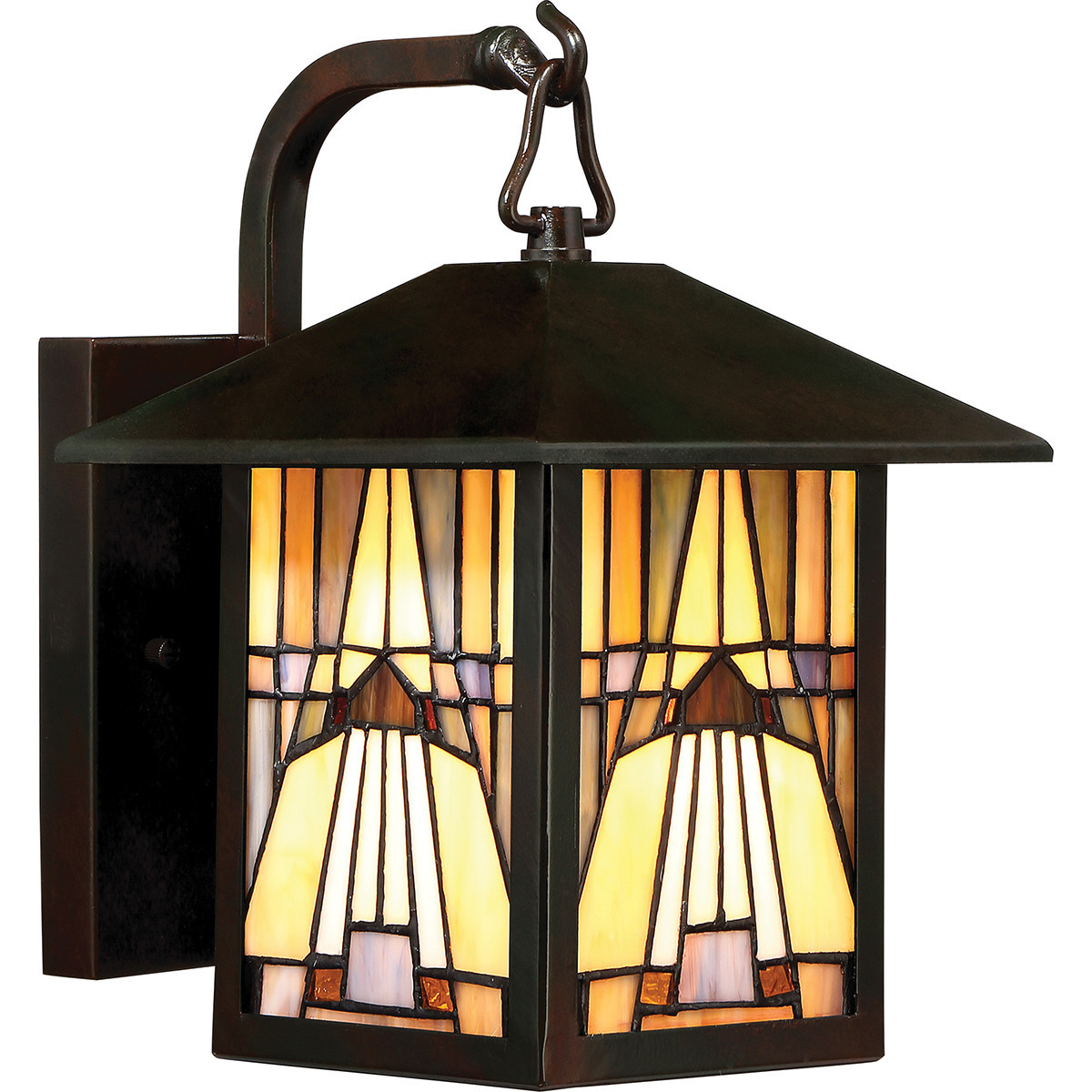 Kinkiet zewnętrznyciemny brąz Inglenook Outdoor 1xE27x60W IP44 Quoizel