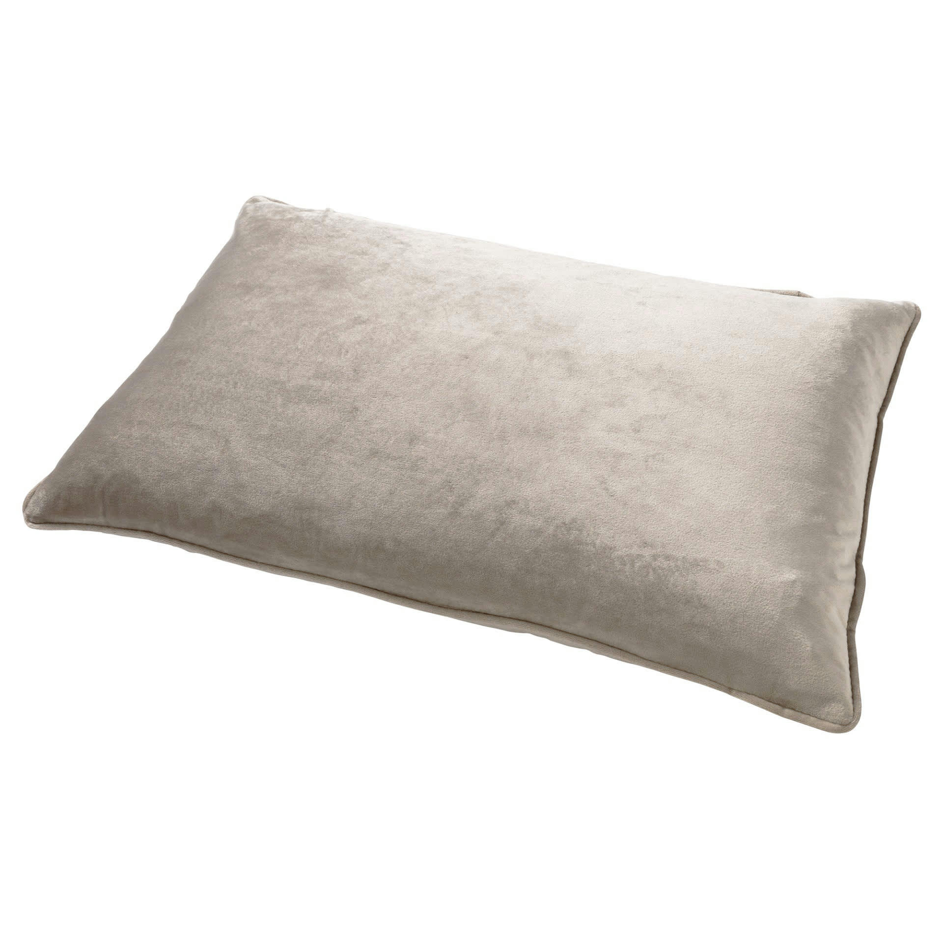 FINN - Coussin - beige en velours 40x60 cm uni